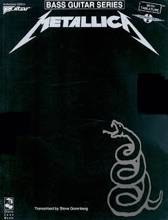 Music Books: Metallica Metallicablackbass