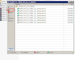 Archivo de comprobacin de WinuE SP3 2008 Flashsfv2