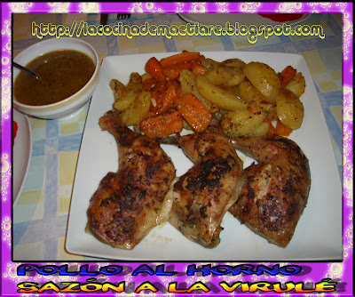 Pollo al horno sazón a la virulé  AV0183