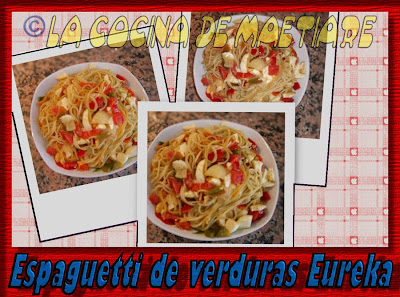 Espaguetti de verduras Eureka  Collage3