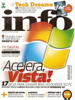 Revista Info - Dezembro de 2007 - Acelera, Vista Info