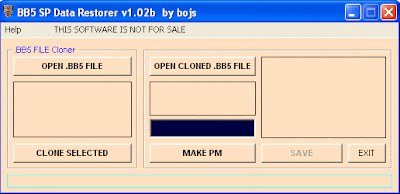 BB5 SP Data Restorer and Unlocker Bb5unlock
