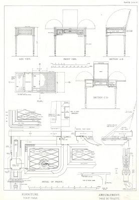 Plans du Petit Trianon Furniture