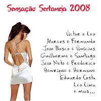 Sensao Sertaneja 2008 Capa