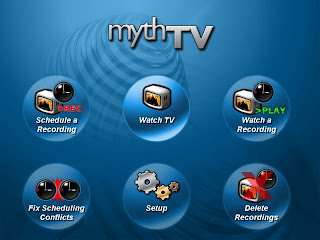 Libre / Open-source software Televisión Mythtvmenu