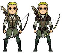 Spectral Art // Art Spectral: Gunfighter girl on page 40 Legolas-bow