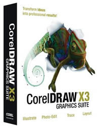 Corel Draw X3 Portable - Verso Porttil com apenas 33 MB T3