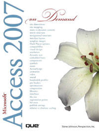 Microsoft Office Access 2007 on Demand Access2007OnDemand