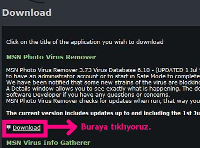 MSN VİRÜSLERİNDEN ARTIK KURTULUN---İŞTE ÇERENİZ 1