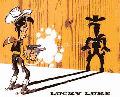 Veja uma ficha de personagem LuckyLuke