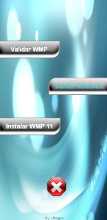 Activa tu WINDOWS XP e INSTALA WINDOWS MEDIA PLAYER 11 Validate