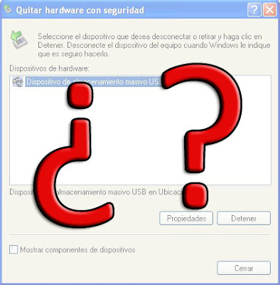 Quitar hardware con seguridad? Quitar-hardware