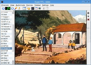 Libre / Open-source software Televisión Kdetv