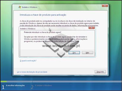 [Tutorial] Aprenda a formatar e instalar o Windows Vista 7AWARNING