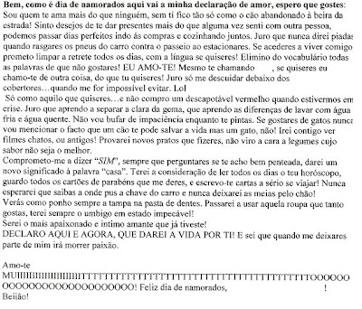 Declarao de Amor - (Dia Dos Namorados 2008) 3