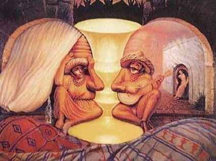 Optical Illusions Old-couple