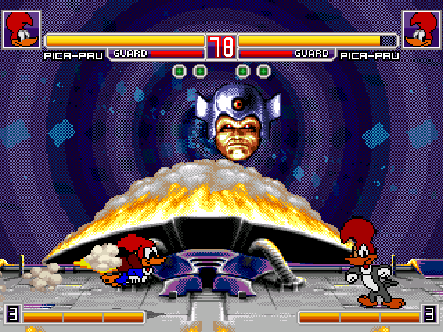 Woody Woodpecker + V.R. Troopers stage Mugen042