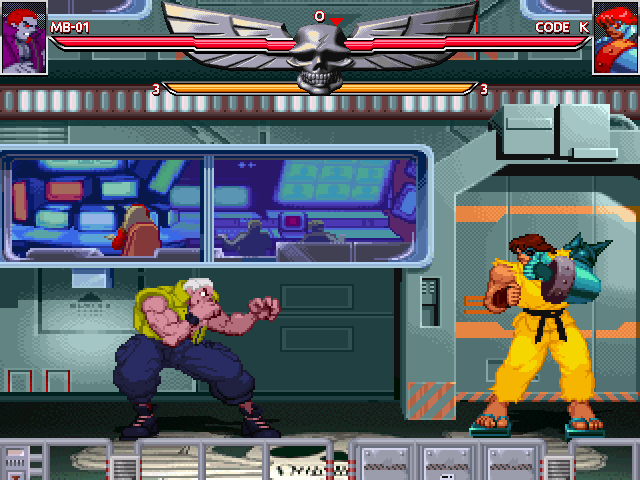 Spec Ops Vegatron Stage (Shadaloo's Command Center) Mugen003