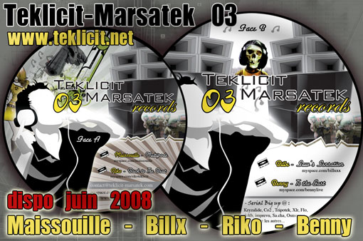 TEKLICIT MARSATEK 03 : Maissouille, Riko, Billx, Benny 405