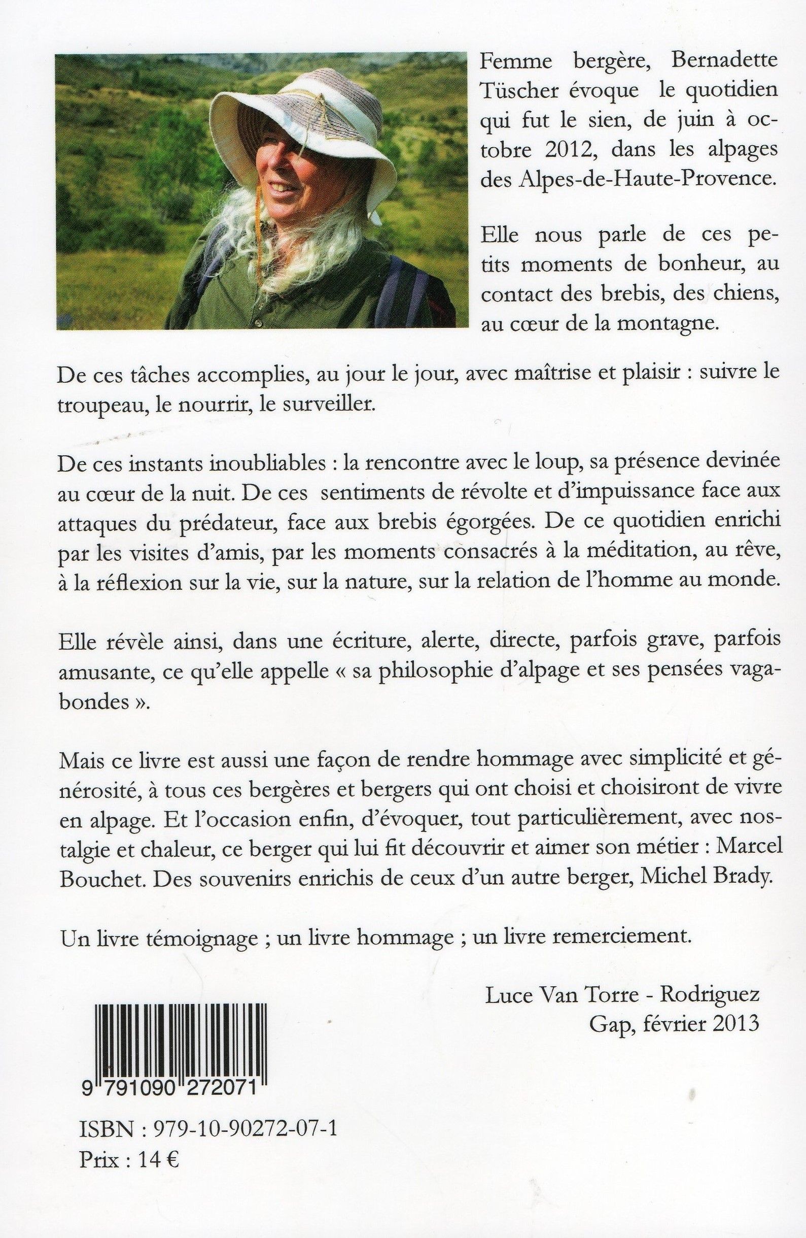 Lecture:BERGÈRE de Bernadette TÜSCHER(auteur,extrait,résumé..) Img102