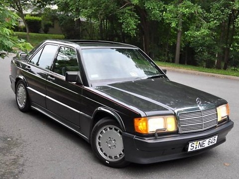 Oldchools 1987_Mercedes_Benz_190E_2.3_16_Valve_Cosworth_For_Sale_Front_1
