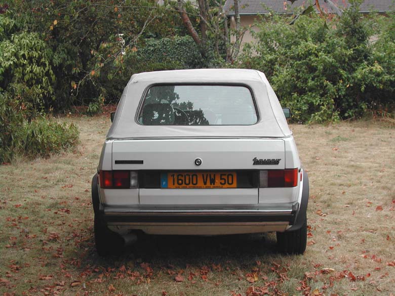 Ma golf cabriolet Gli modÃ¨le US! Cab6