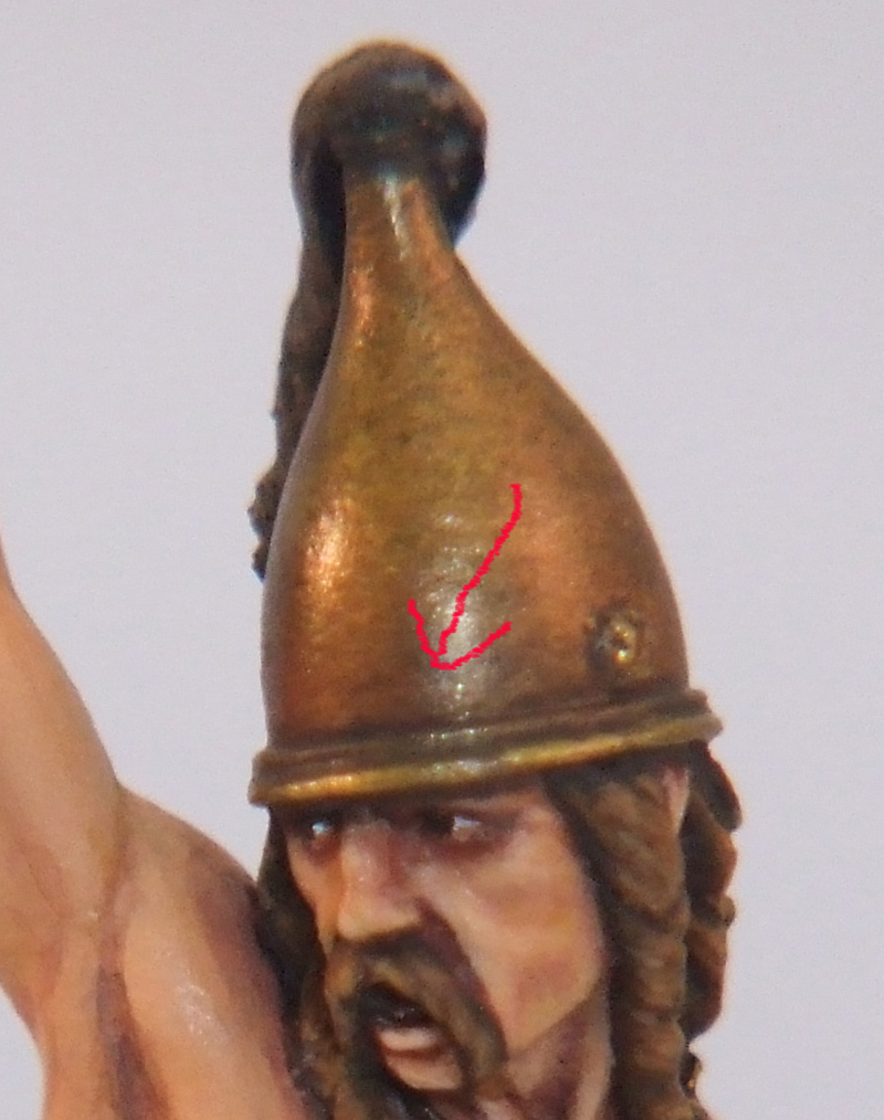 celtic warrior (élite miniatures) Casque