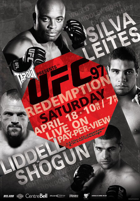 ufc 97 : redemption Ufc97poster