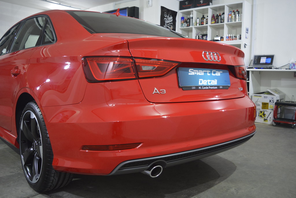 Audi A3 Sedan – Corrección de pintura en un paso + FINEST  27135646890_75723abe05_b