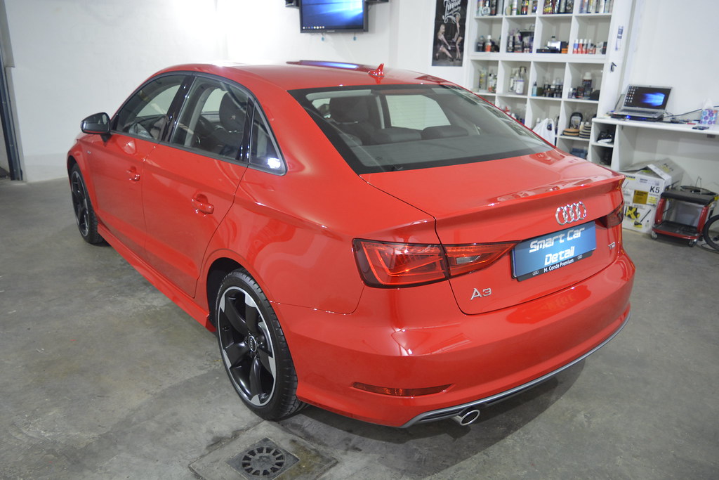 Audi A3 Sedan – Corrección de pintura en un paso + FINEST  26803050184_d6352ac28f_b