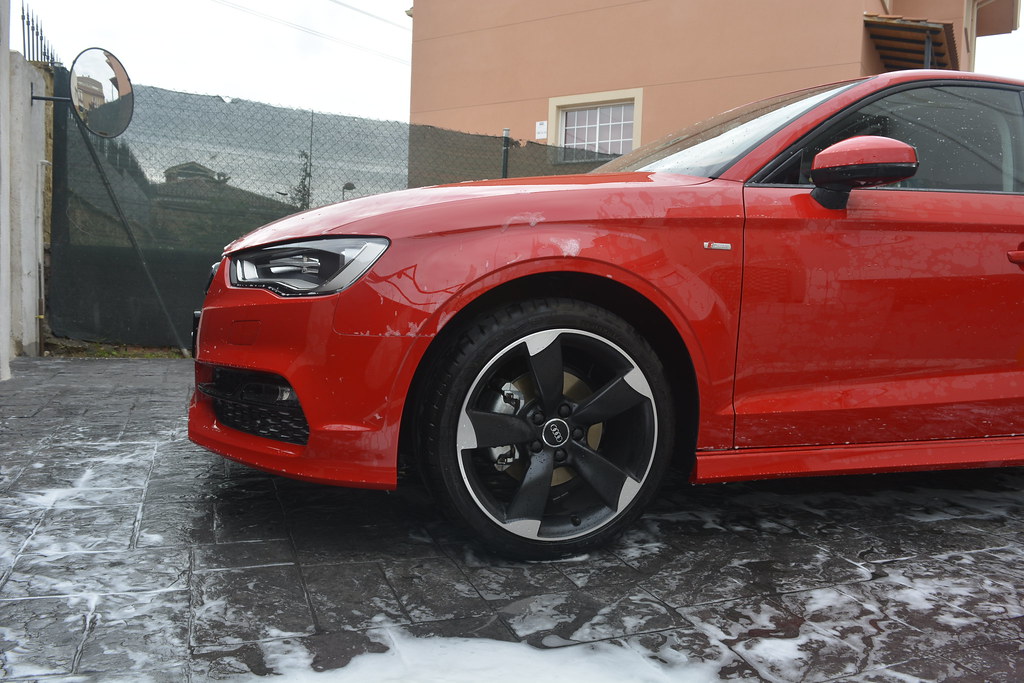 Audi A3 Sedan – Corrección de pintura en un paso + FINEST  26803071294_5955aa4c1f_b