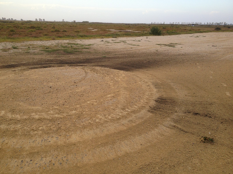 Nouvelle degradation de la piste par un Quad... Photo2