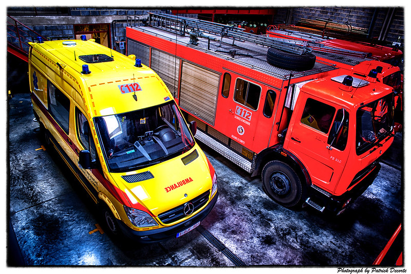 Braine-Le-Comte : nouvelle ambulance Mercedes Sprinter pour le Service Incendie 12935781824_20419a4361_c