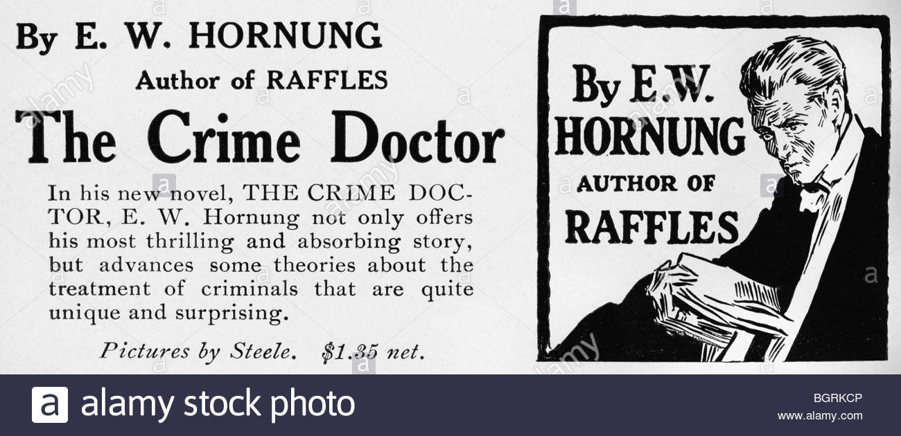 Putin desaparece - Página 3 The-crime-doctor-advert-for-the-1914-novel-by-ernest-william-hornung-BGRKCP