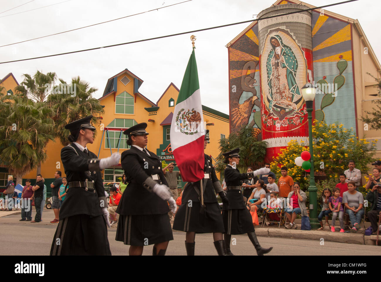 Trevor kavanagh talking sense 15-september-2012-san-antonio-texas-usa-mexican-color-guard-carries-CM1WFG