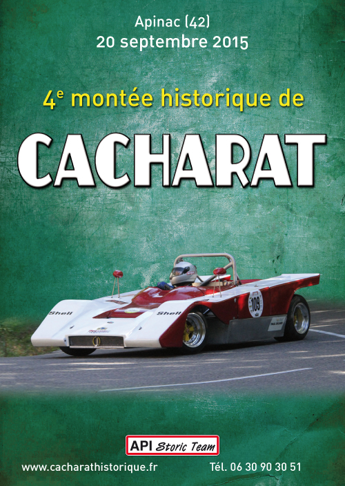 4ème Montée Historique de Cacharat 42  le 20 septembre 2015 Affiche-cacharat-2015-home