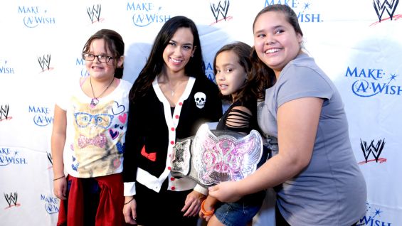 AJ Lee Grants 1st Individual Wish For Make-A-Wish [Pics] Ajmaw1