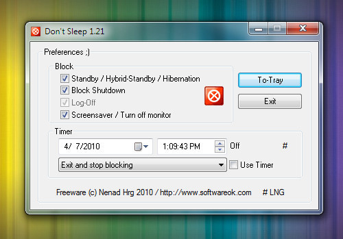  برنامج منع نظام الاغلاق، الاستعداد، إيقاف وإعادة التشغيل Don't Sleep 2.26  500x_2010-04-07_131051