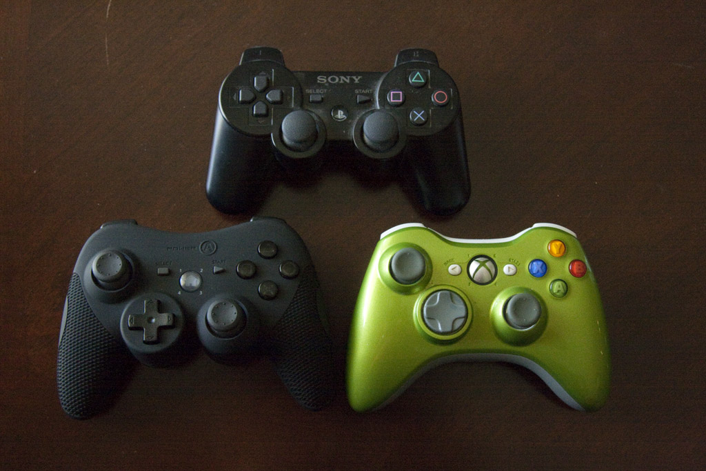 Novo comando de xbox360 para PS3 Controller6