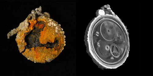 Preserved 300-Year-Old Pocket Watch 500x_xraysclock