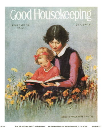 Mujeres lectoras - Página 4 Willcox-smith-jessie-good-housekeeping-september-1926