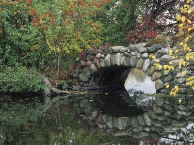 Mostovi... - Page 3 Merrill-john-lisa-trees-by-pond-and-stone-bridge-at-hecksher-museum-long-island-new-york-usa