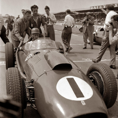 Peter Collins  British-grand-prix-silverstone-peter-collins-in-his-ferrari-wins-the-race