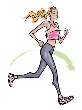 Le jogging Woman-jogging