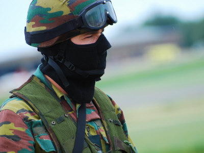 Armée Belge  Stocktrek-images-soldier-of-the-special-forces-group-of-the-belgian-army