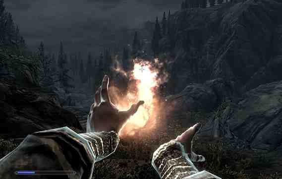 Gods and Titans - Iksion Skyrim-Dual-Cast-Fireball