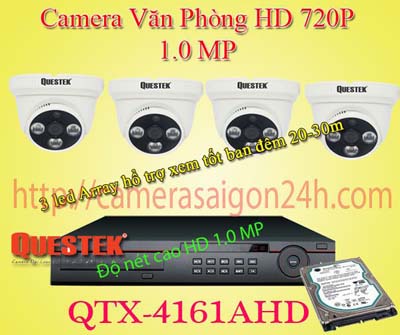 bộ camera quan sát chất lượng cao 421412qtx-4161ahdcamera