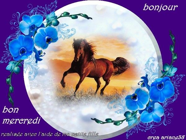 Bonjour, bon mercredi de la part de Josiane 6d091eb1