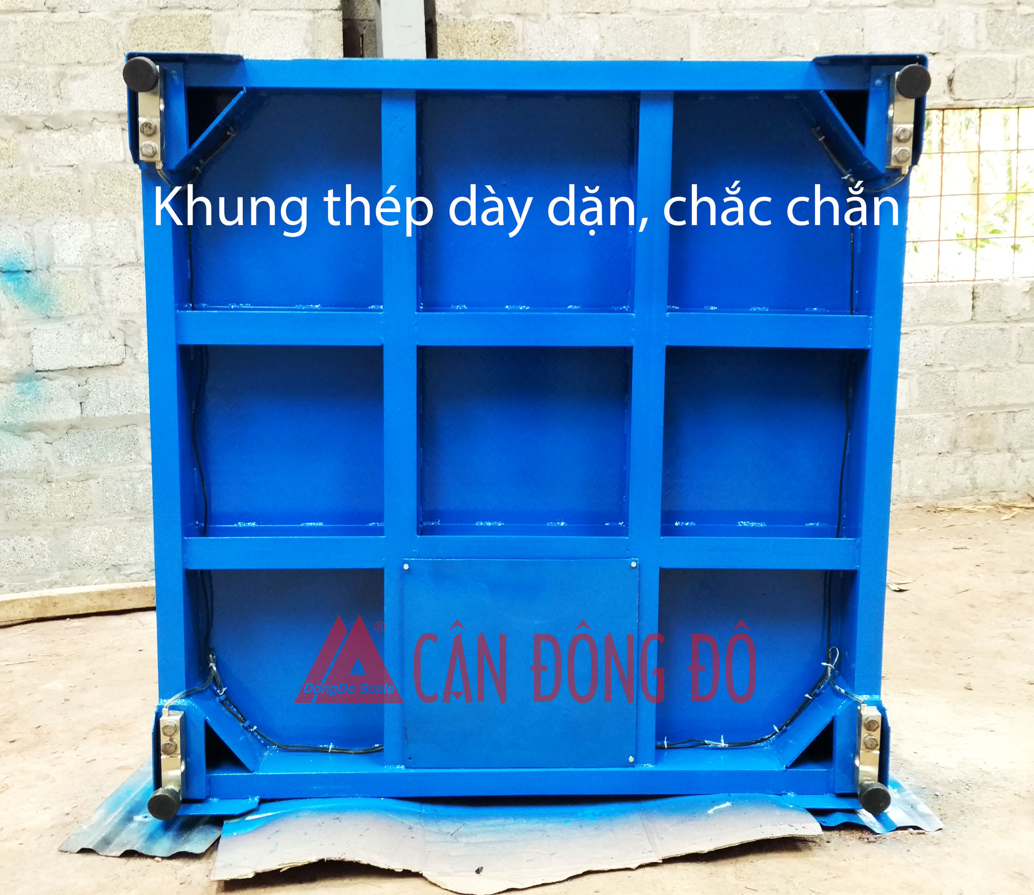 Cân sàn DDA-10 (10 tấn) - Cân Đông Đô Can-san-10-tan-DDA-10-candongdo-khung