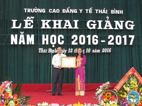 Trường Cao đẳng Y tế Thái Bình tổ chức lễ khai giảng năm học 2016-2017 Img_9326